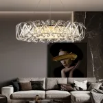 Подвесная люстра KARLENA D55 Transparent от ImperiumLoft