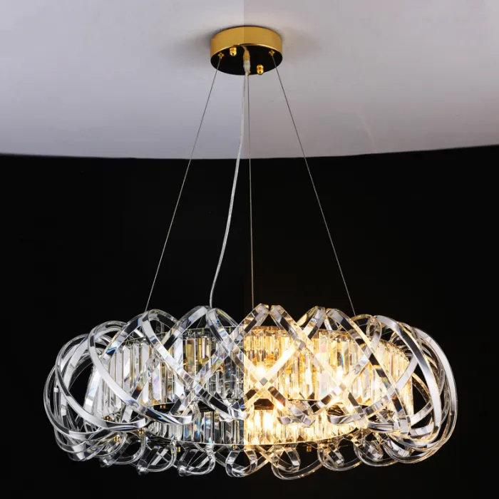 Подвесная люстра KARLENA D55 Transparent от ImperiumLoft
