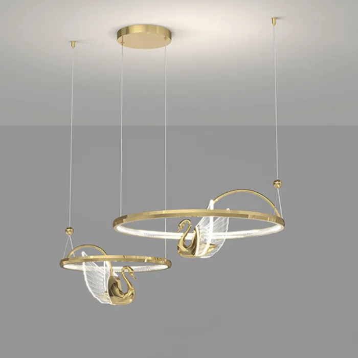 Подвесная люстра BIRDIE LUX 2R Rose Gold от ImperiumLoft