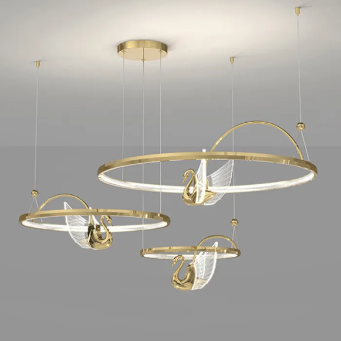 Подвесная люстра BIRDIE LUX 2R Rose Gold от ImperiumLoft