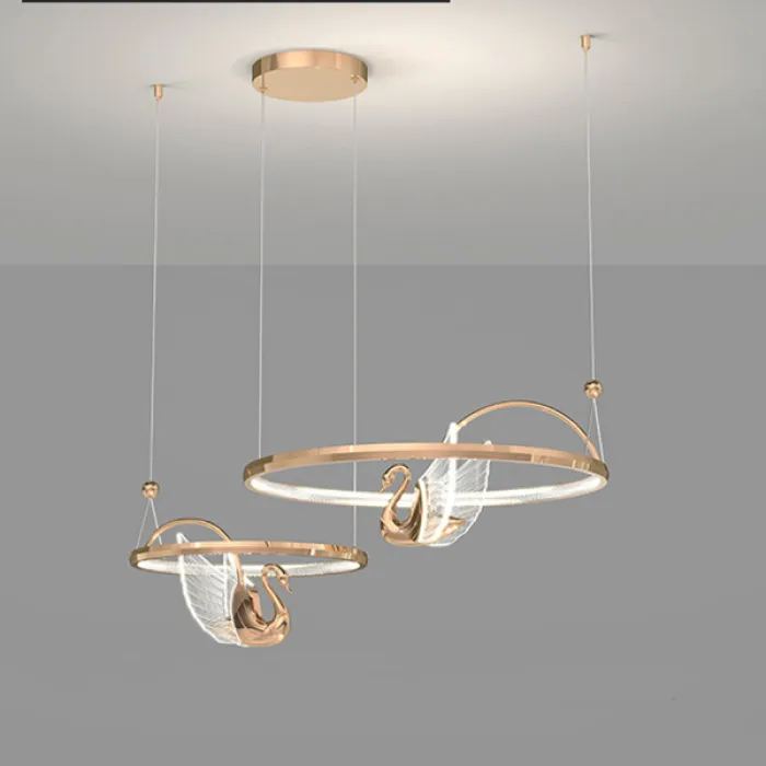 Подвесная люстра BIRDIE LUX 2R Rose Gold от ImperiumLoft