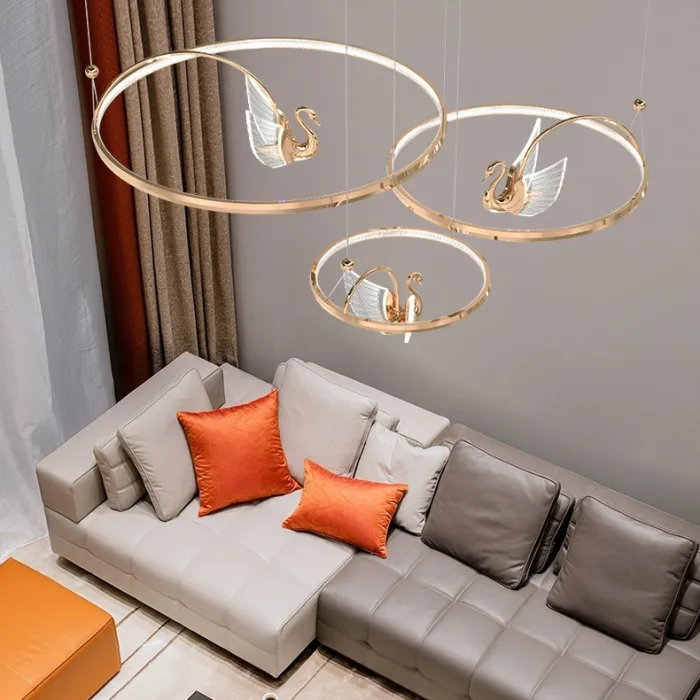 Подвесная люстра BIRDIE LUX 2R Rose Gold от ImperiumLoft