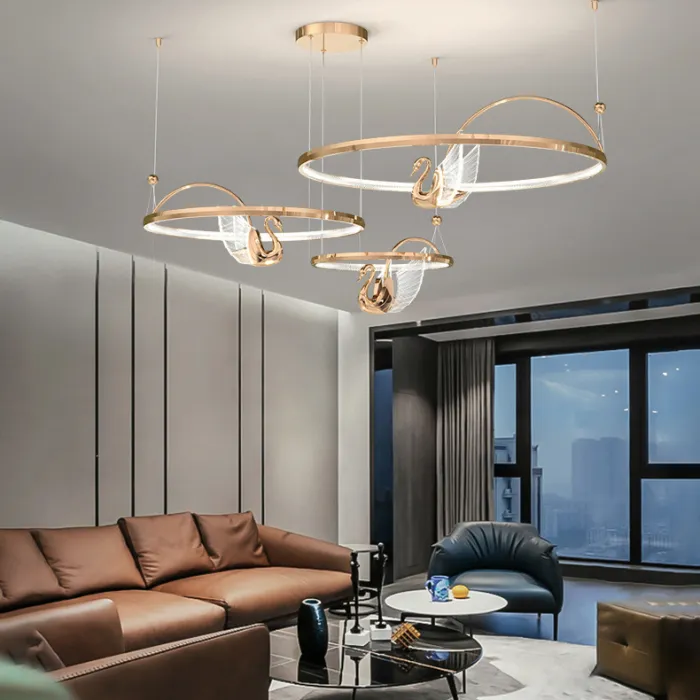 Подвесная люстра BIRDIE LUX 2R Rose Gold от ImperiumLoft