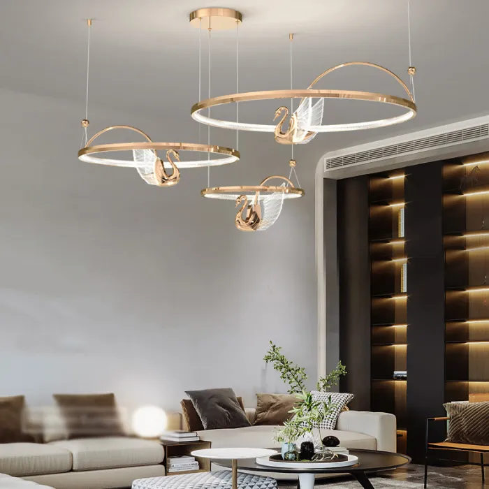 Подвесная люстра BIRDIE LUX 2R Rose Gold от ImperiumLoft