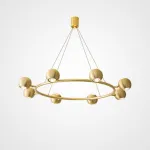 Подвесная люстра FLORRY RING D75 от ImperiumLoft