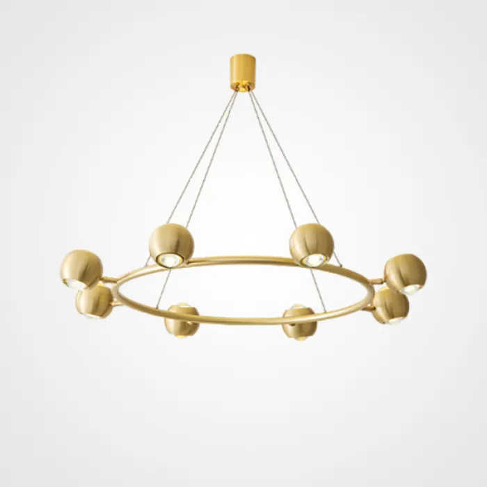 Подвесная люстра FLORRY RING D75 от ImperiumLoft
