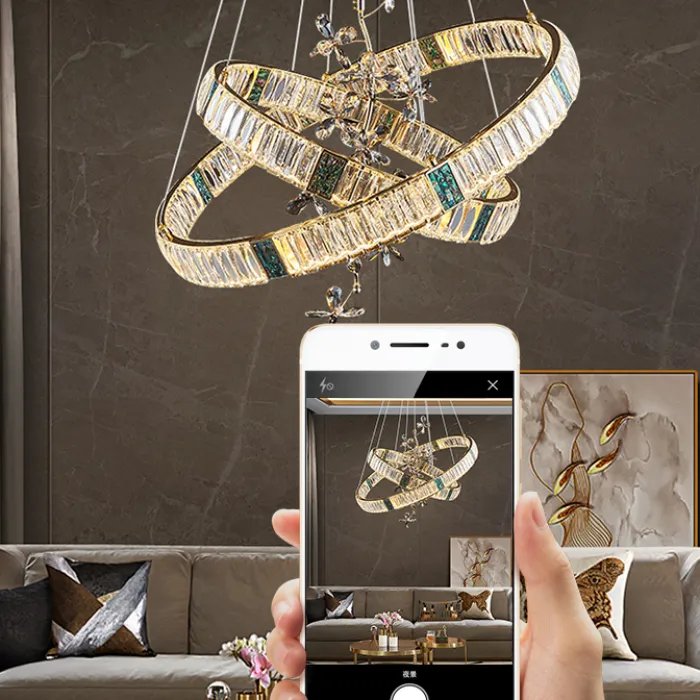 Подвесная люстра FIOLA LUX D60 от ImperiumLoft