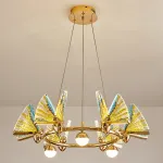 Подвесная люстра AMELIS LUX D63 Transparent Трехцветный свет от ImperiumLoft