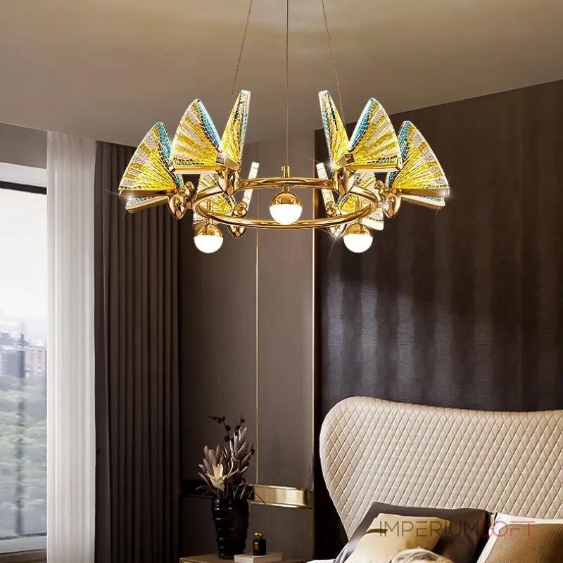 Подвесная люстра AMELIS LUX D63 Multicolor 4000К Подвесная люстра AMELIS LUX D63 Multicolor 4000К