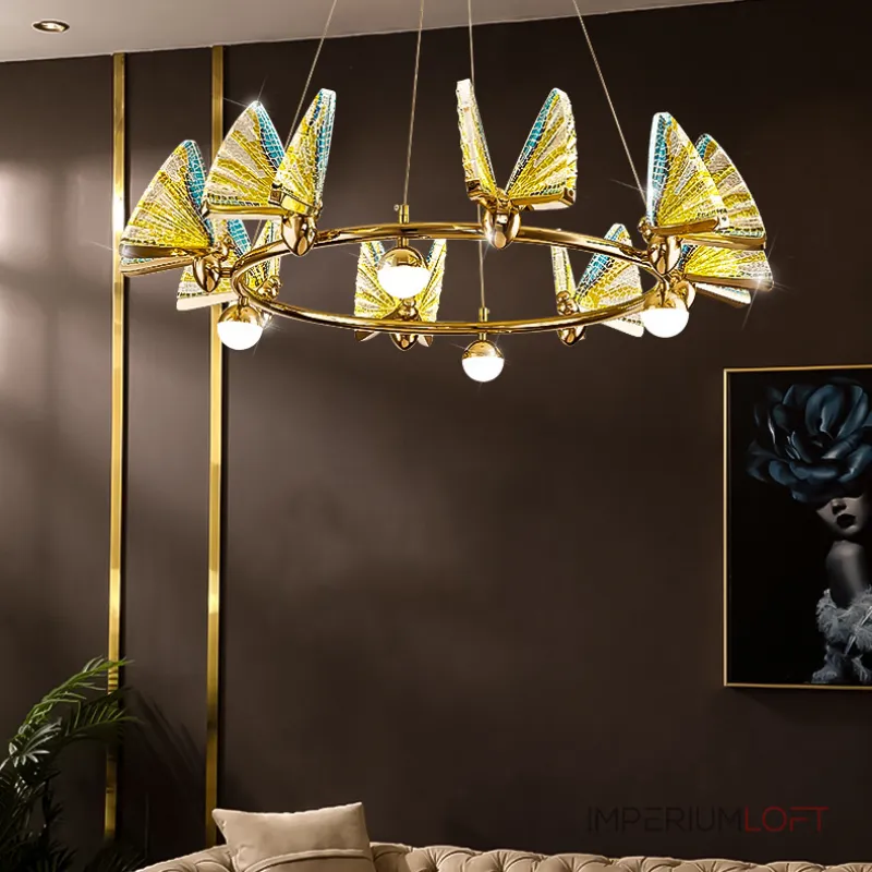 Подвесная люстра AMELIS LUX D63 Multicolor 4000К Подвесная люстра AMELIS LUX D63 Multicolor 4000К