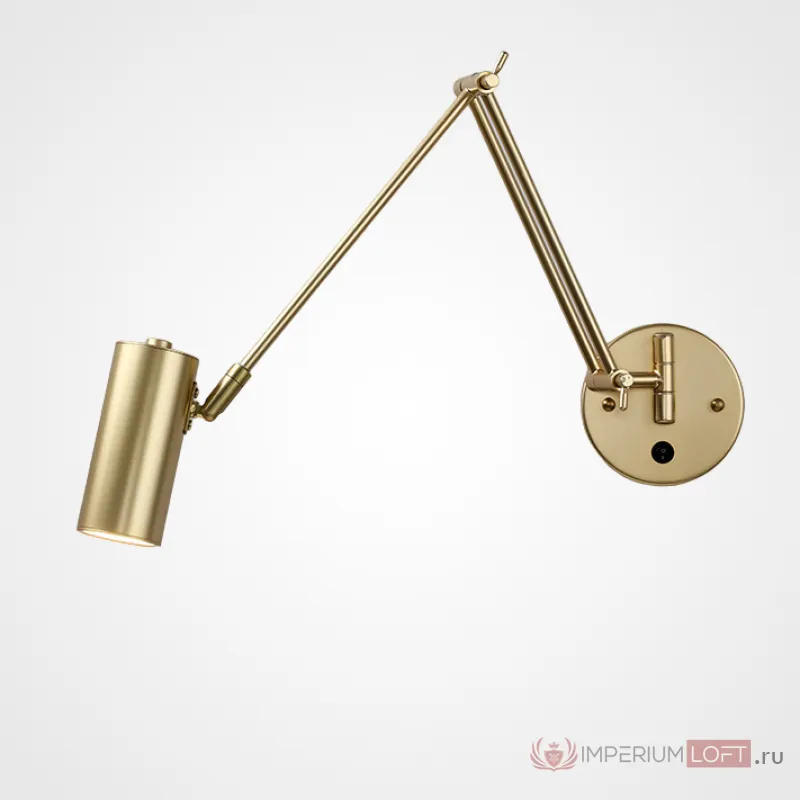 Настенный светильник FREDLY A Brass от ImperiumLoft