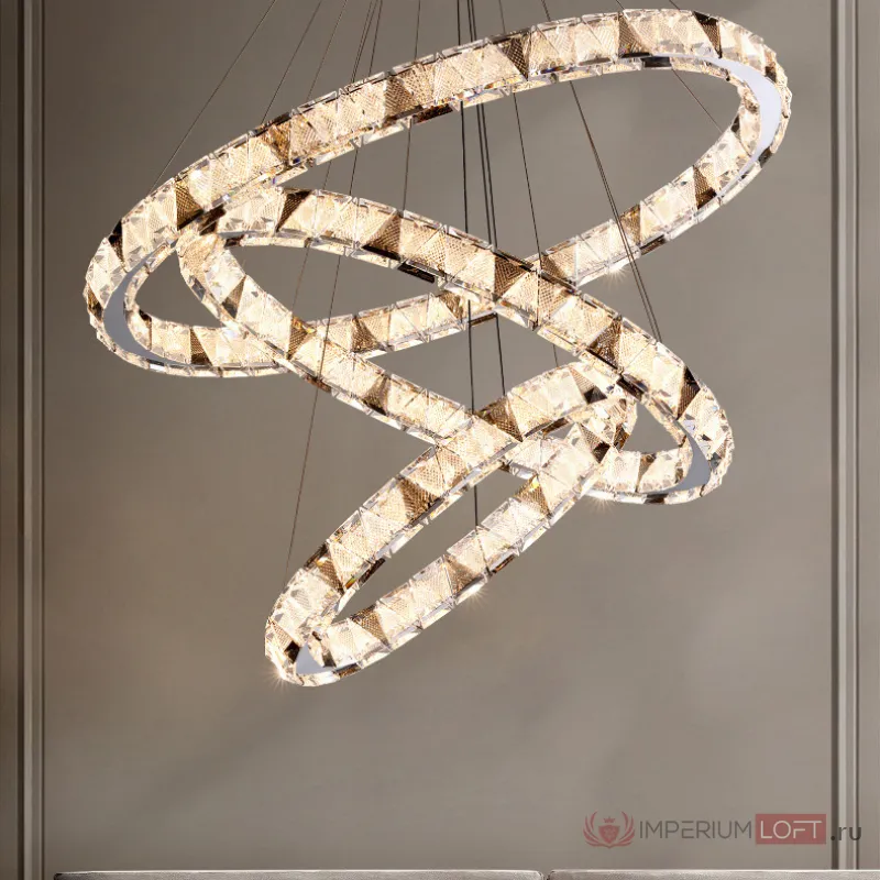Подвесная люстра ALEKSANDRIN D60+80+100 от ImperiumLoft