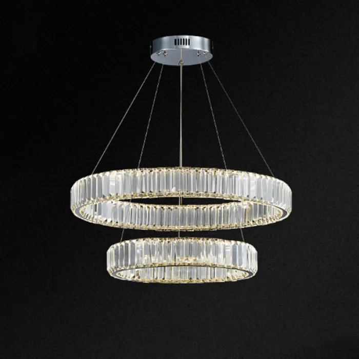 Подвесная люстра BERTOLDA D100 Chrome от ImperiumLoft