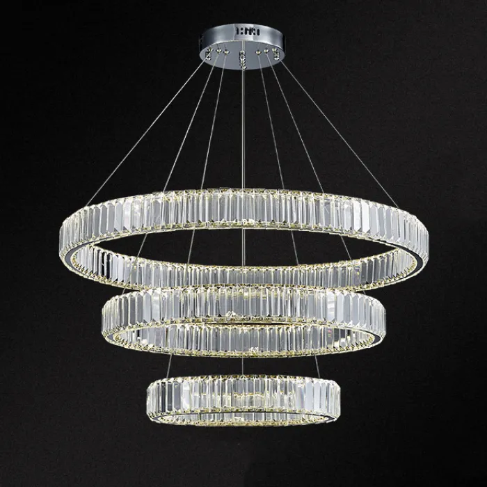 Подвесная люстра BERTOLDA D100 Chrome от ImperiumLoft