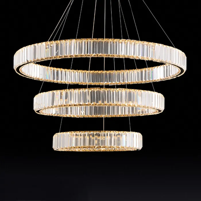 Подвесная люстра BERTOLDA D100 Chrome от ImperiumLoft