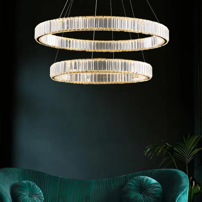 Подвесная люстра BERTOLDA D100 Chrome от ImperiumLoft