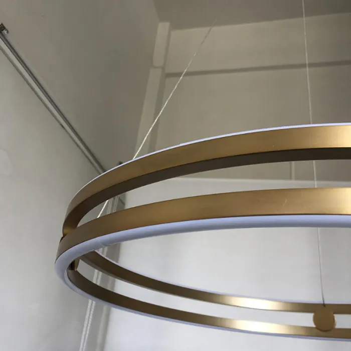 Подвесная люстра MADLEN D100 Brass от ImperiumLoft