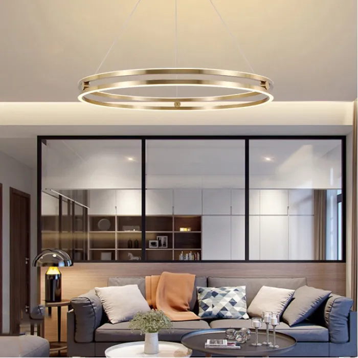 Подвесная люстра MADLEN D100 Brass от ImperiumLoft