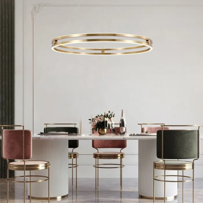 Подвесная люстра MADLEN D100 Brass от ImperiumLoft