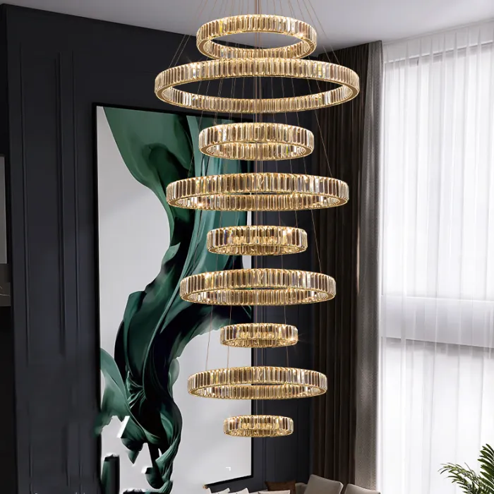 Подвесная люстра BERTOLDA COMBO D50+90+60+100+70+110+80 от ImperiumLoft