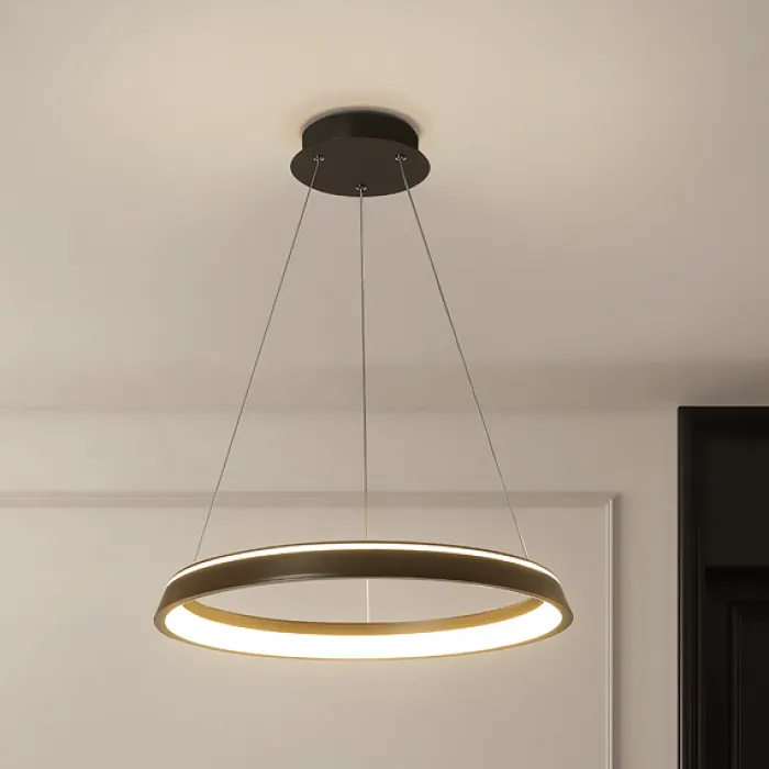 Подвесная люстра CHANETT D80 Black 4000К от ImperiumLoft