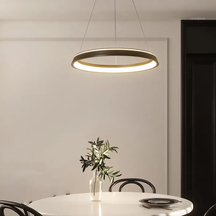 Подвесная люстра CHANETT D80 Black 4000К от ImperiumLoft
