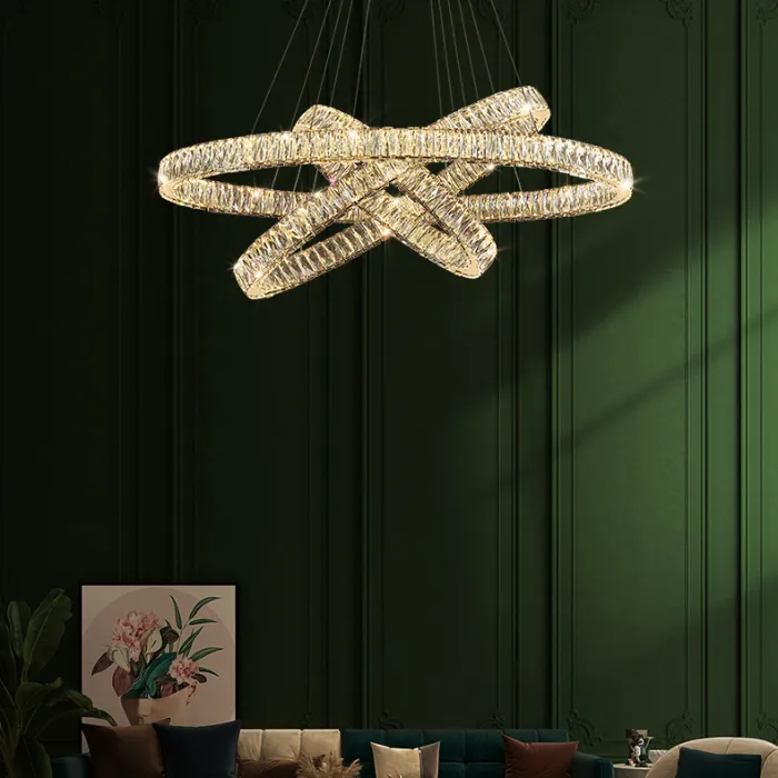Подвесная люстра BERTOLDA B LUX D45+67+89 от ImperiumLoft
