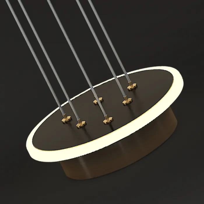 Подвесная люстра CAMILIA B D80 Brass от ImperiumLoft