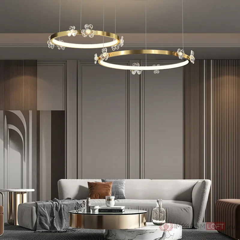 Подвесная люстра CAMILIA A D60 Black от ImperiumLoft