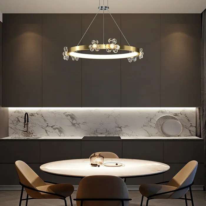 Подвесная люстра CAMILIA B D80 Brass от ImperiumLoft