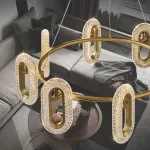 Подвесная люстра KEZIA Z D49+75+95 от ImperiumLoft