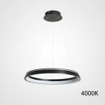 Подвесная люстра CHANETT D40 Black 4000К от ImperiumLoft