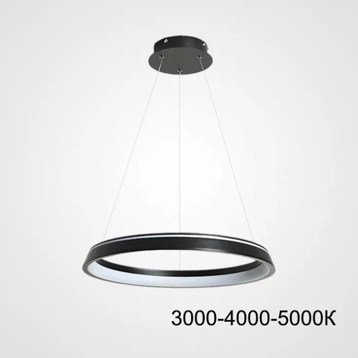 Подвесная люстра CHANETT D40 Black Трехцветный свет от ImperiumLoft