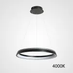 Подвесная люстра CHANETT D50 Black 4000К от ImperiumLoft
