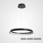 Подвесная люстра CHANETT D50 Black Трехцветный свет от ImperiumLoft