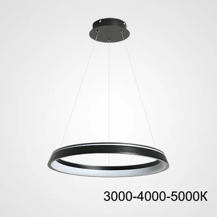 Подвесная люстра CHANETT D50 Black Трехцветный свет от ImperiumLoft