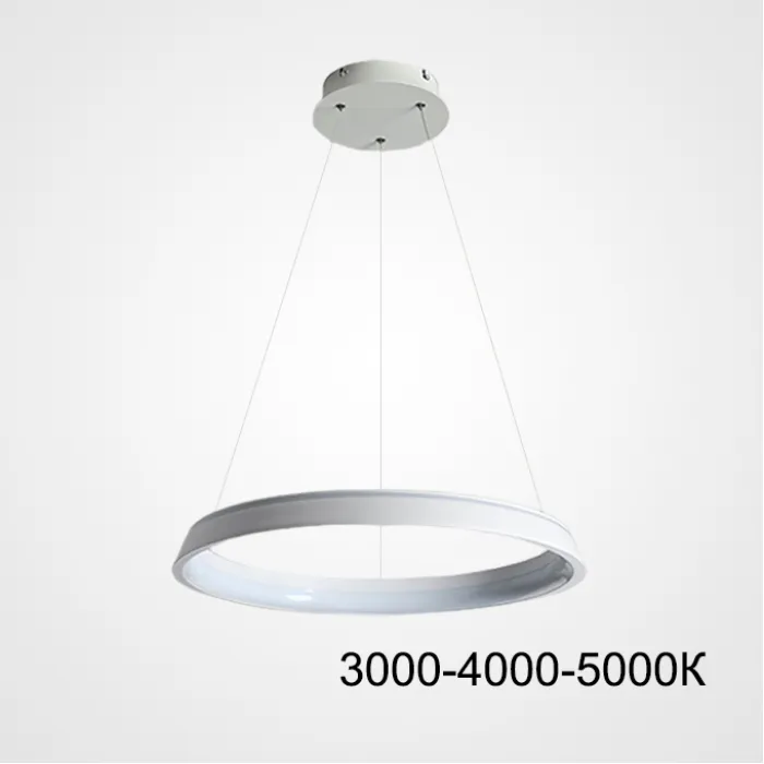 Подвесная люстра CHANETT D50 White Трехцветный свет от ImperiumLoft
