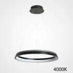Подвесная люстра CHANETT D60 Black 4000К от ImperiumLoft