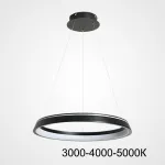 Подвесная люстра CHANETT D60 Black Трехцветный свет от ImperiumLoft