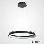 Подвесная люстра CHANETT D80 Black 4000К от ImperiumLoft