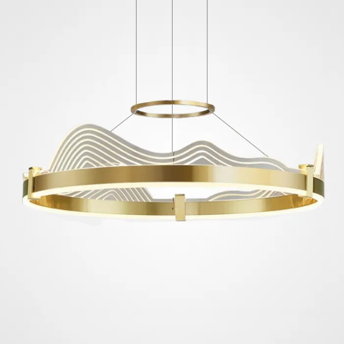Подвесная люстра DIGNITY D80 Brass от ImperiumLoft