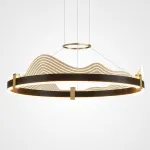 Подвесная люстра DIGNITY D100 Black от ImperiumLoft