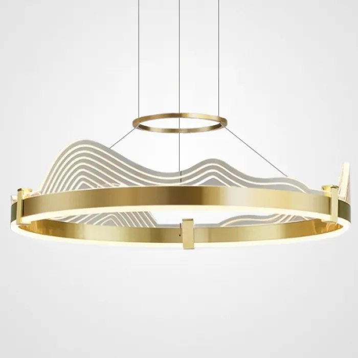 Подвесная люстра DIGNITY D100 Brass от ImperiumLoft