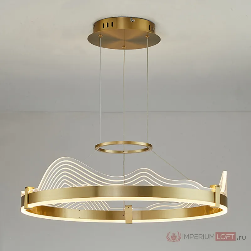 Подвесная люстра DIGNITY D100 Brass от ImperiumLoft