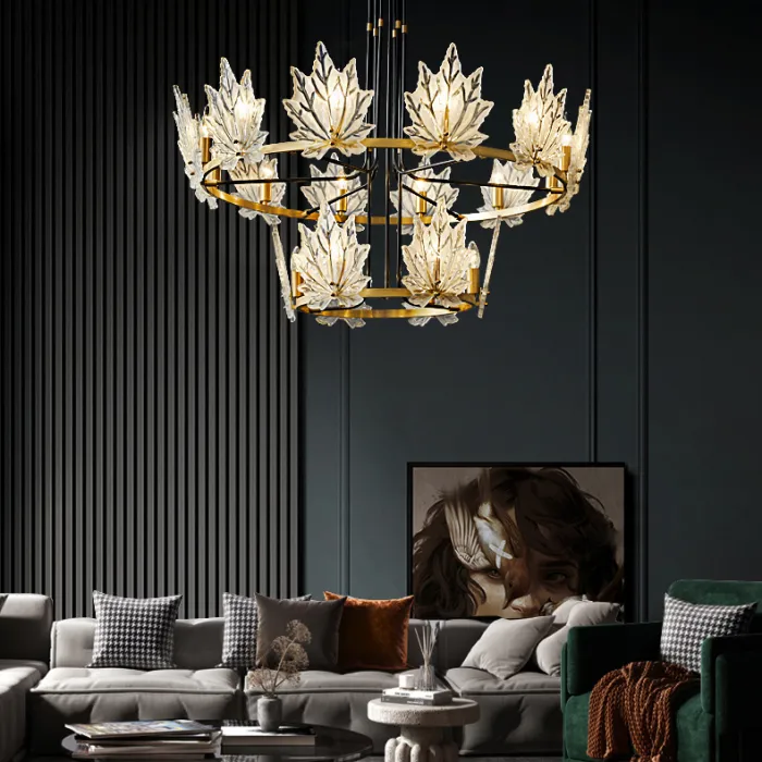 Потолочная люстра KARANDA D100+55 от ImperiumLoft