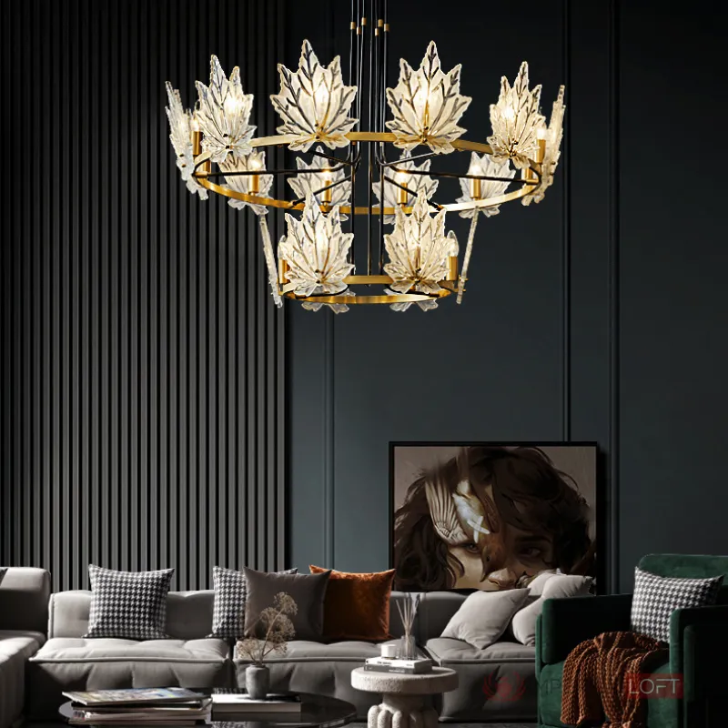 Потолочная люстра KARANDA D100+55 от ImperiumLoft