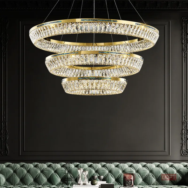Подвесная люстра GERTRUDA LUX D40+60 от ImperiumLoft