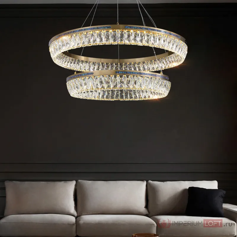 Подвесная люстра GERTRUDA LUX D40+60 от ImperiumLoft