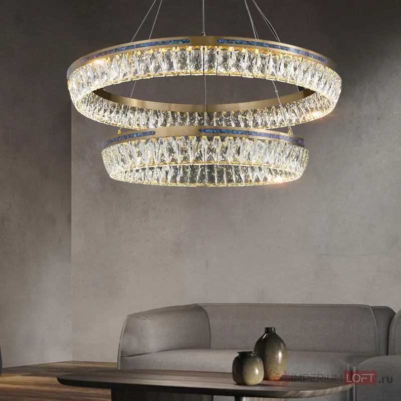 Подвесная люстра GERTRUDA LUX D40+60 от ImperiumLoft