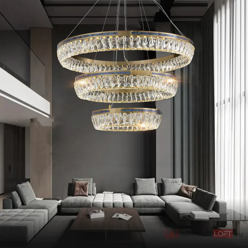 Подвесная люстра GERTRUDA LUX D40+60 от ImperiumLoft